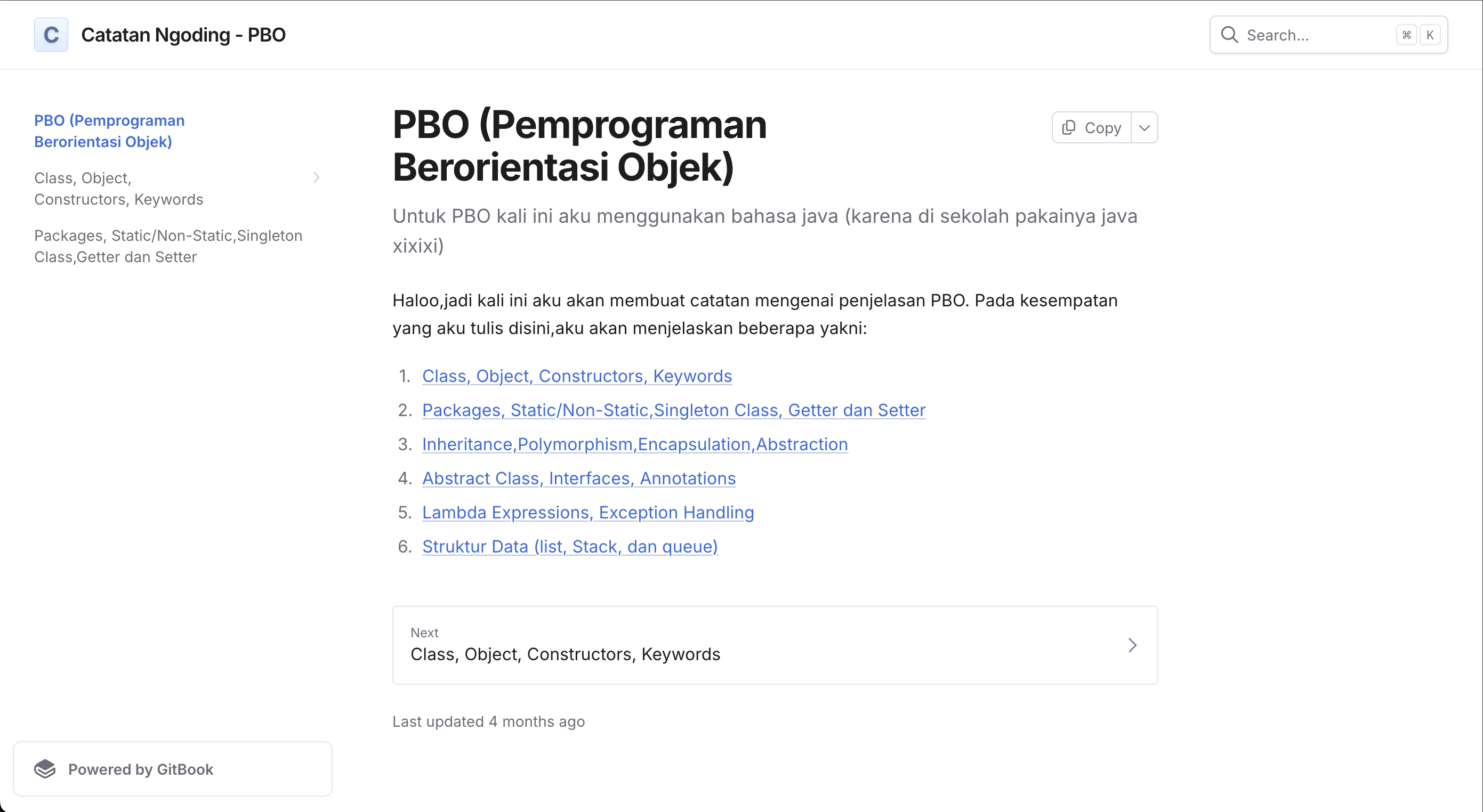 Gitbook